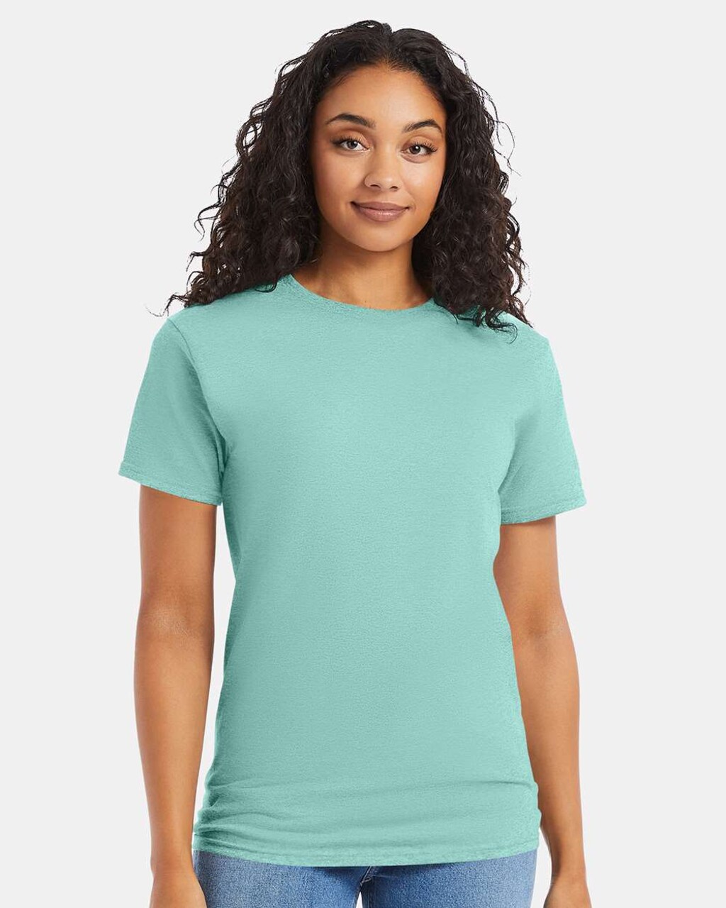 Hanes Unisex Classic Fit Crewneck Cotton T Shirt For Everyday Casual Tee